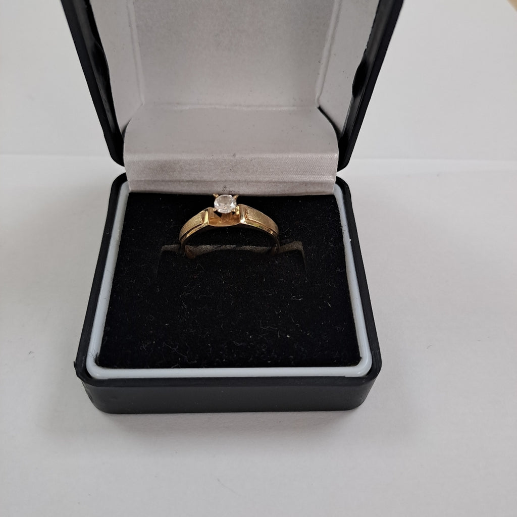 SOLITARIO ORO 10 K 1,70 GRMS (SEMINUEVO)