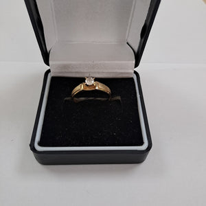 SOLITARIO ORO 10 K 1,70 GRMS (SEMINUEVO)