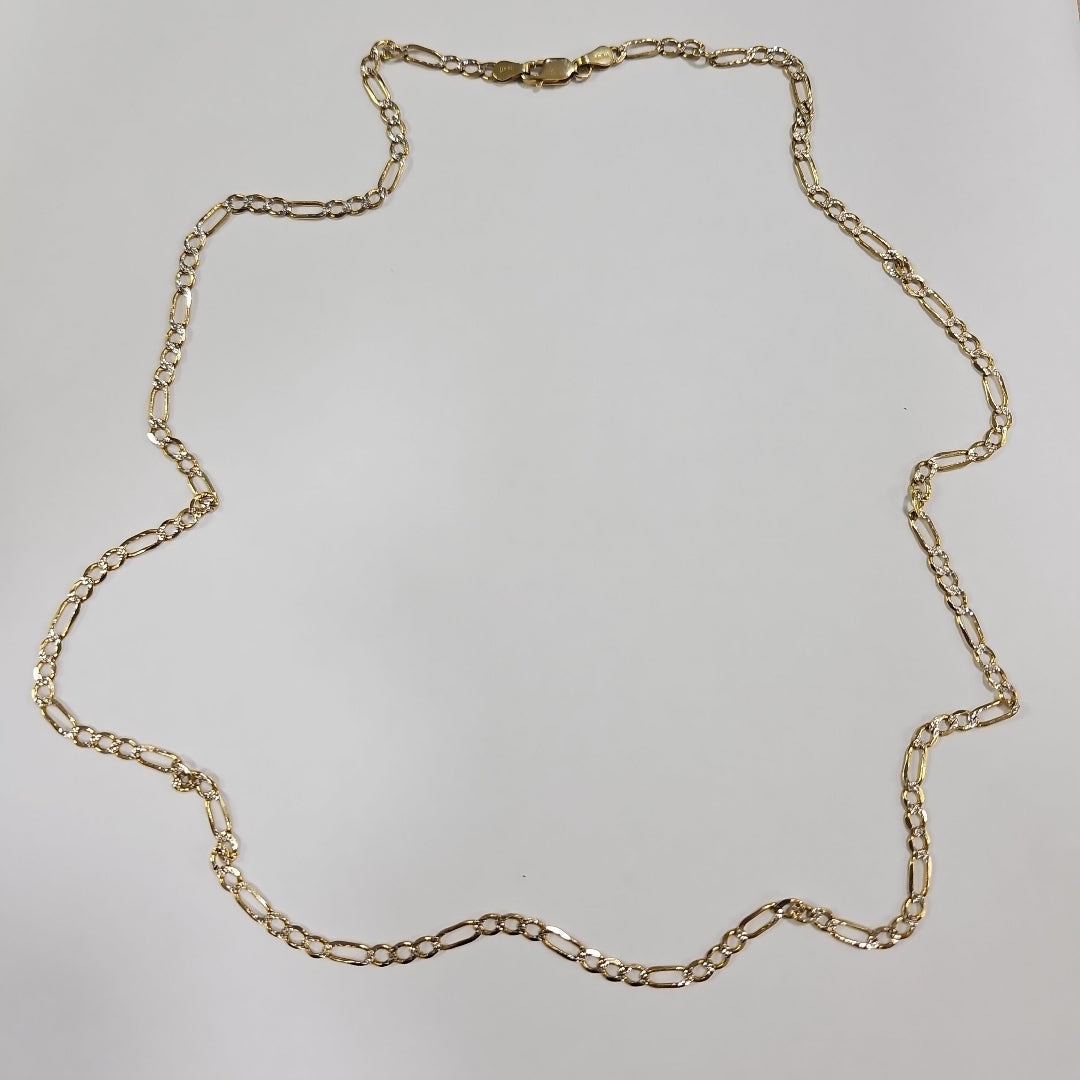 CADENA ORO, RODIADO 14 K 7.2 GRMS (SEMINUEVO)
