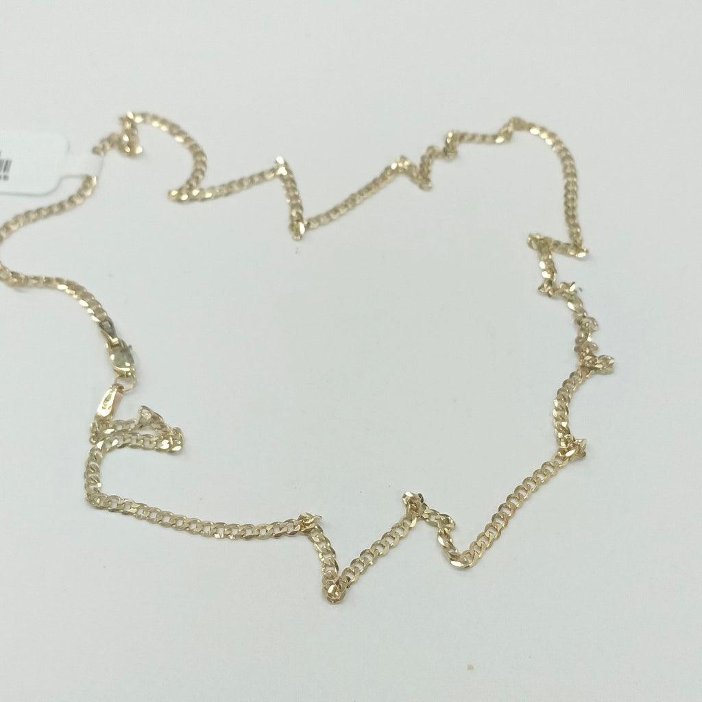 CADENA BARBADA 14K 55 CM 5.5 GR (NUEVO)
