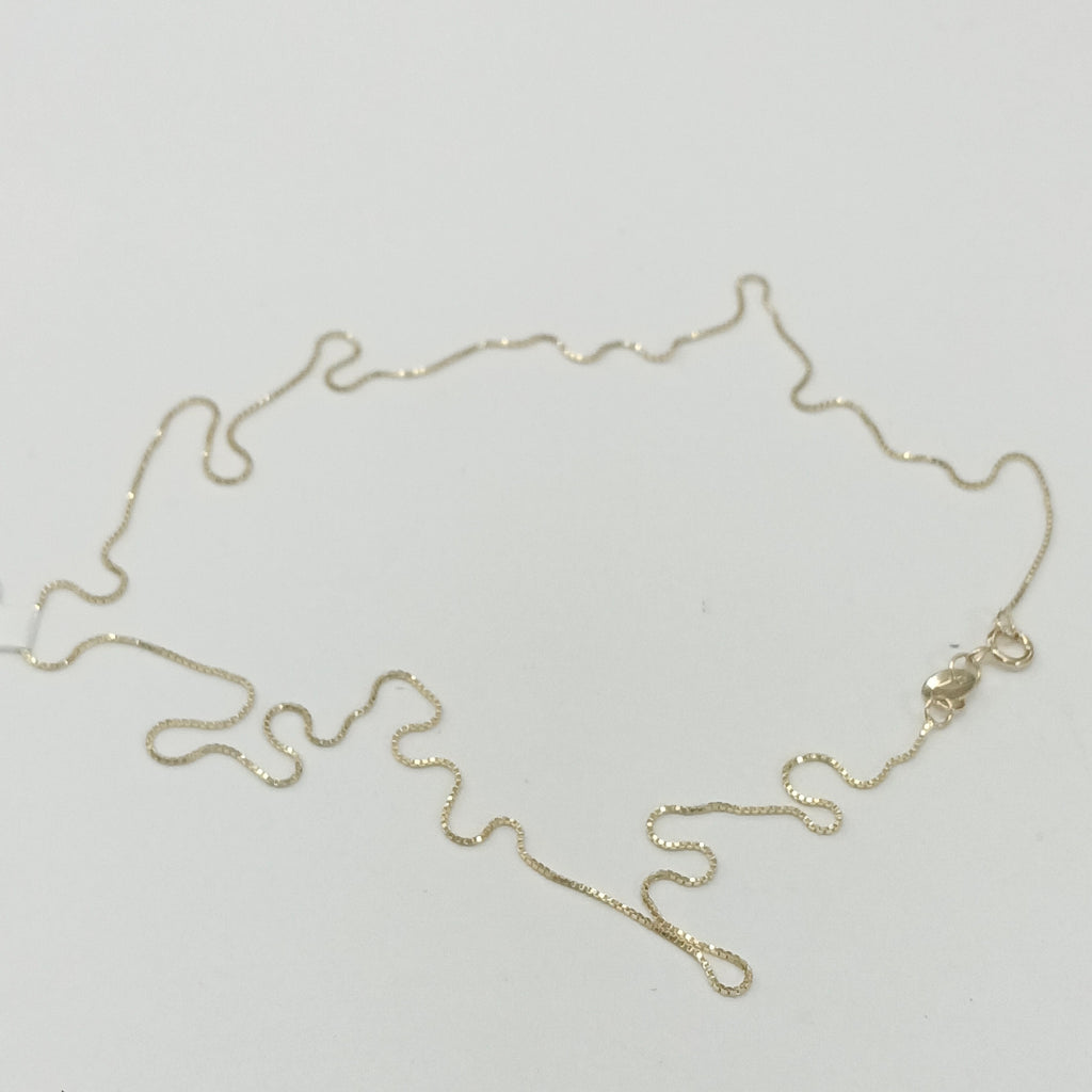 CADENA VENECIANO 14K 50 CM 1.6 GR (NUEVO)