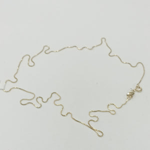 CADENA VENECIANO 14K 50 CM 1.6 GR (NUEVO)