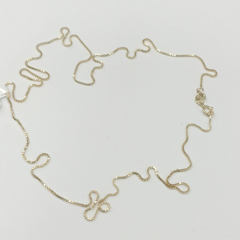 CADENA VENECIANO 14K 60 CM 2.6 GR (NUEVO)