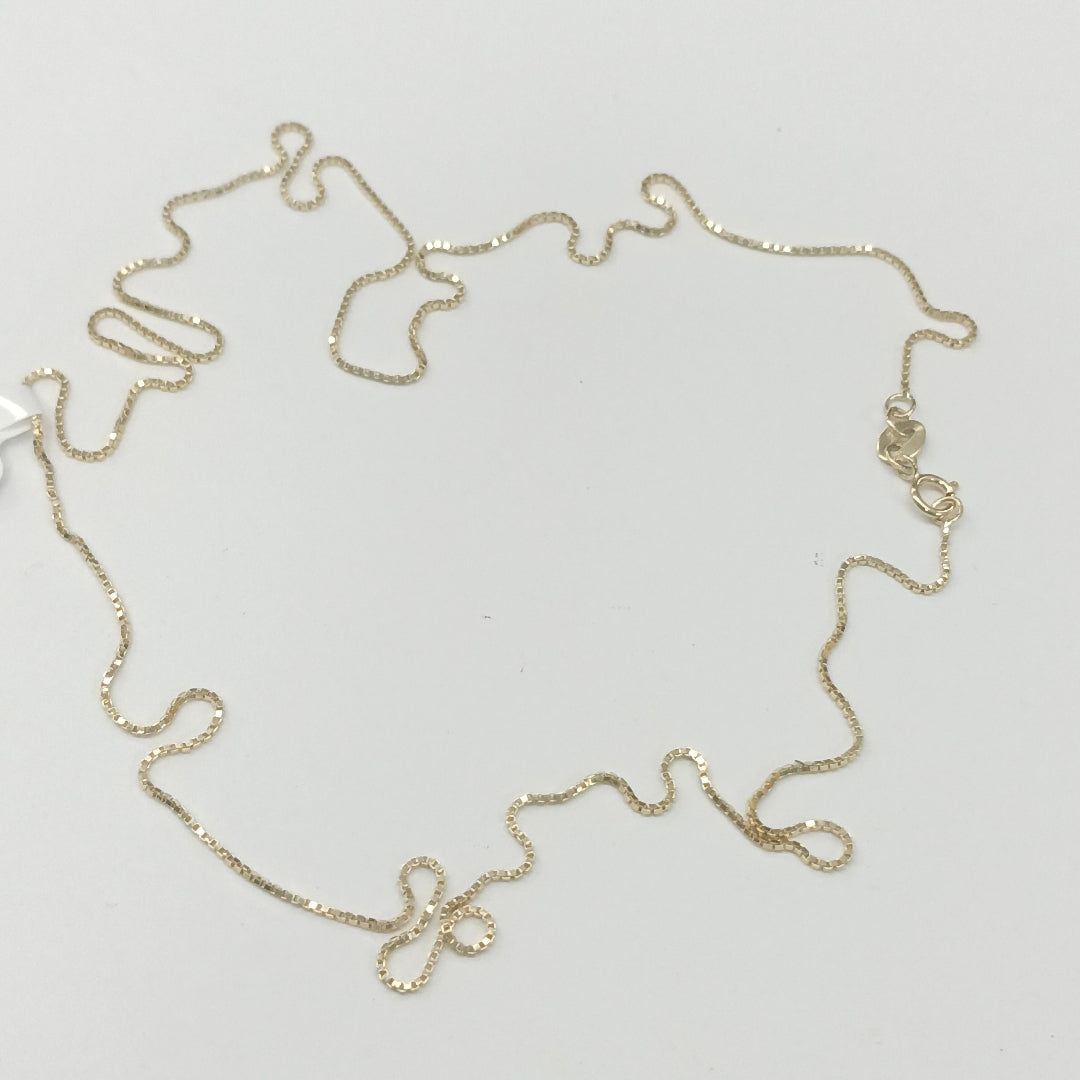 CADENA VENECIANO 14K 60 CM 2.6 GR (NUEVO)