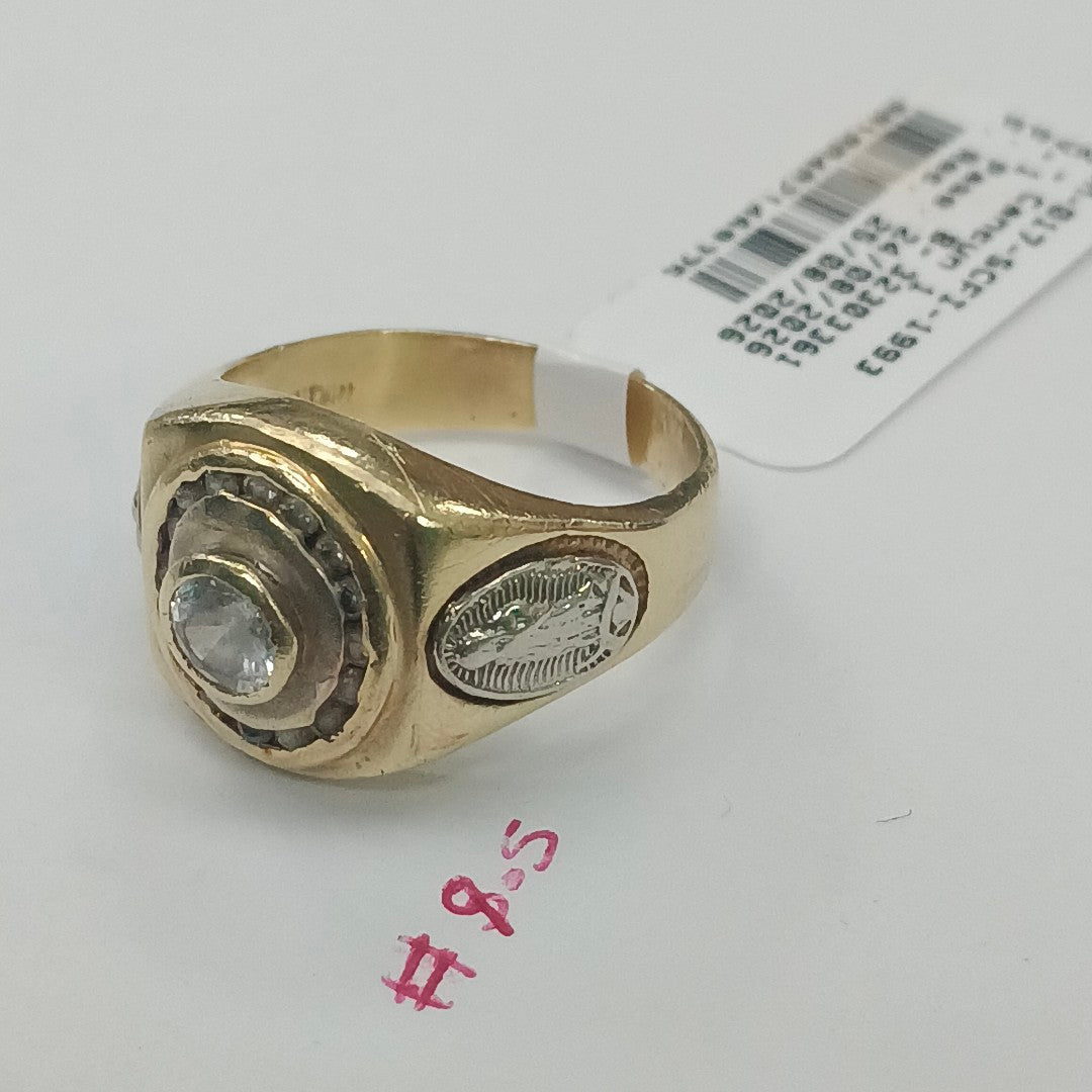 ANILLO ORO 14 K 9.3 GRMS (SEMINUEVO)