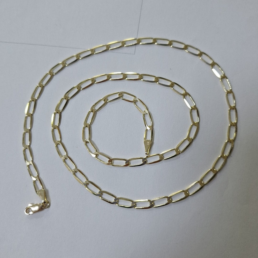 CADENA ESLABON 14K 60 CM 11.9 GR (NUEVO)