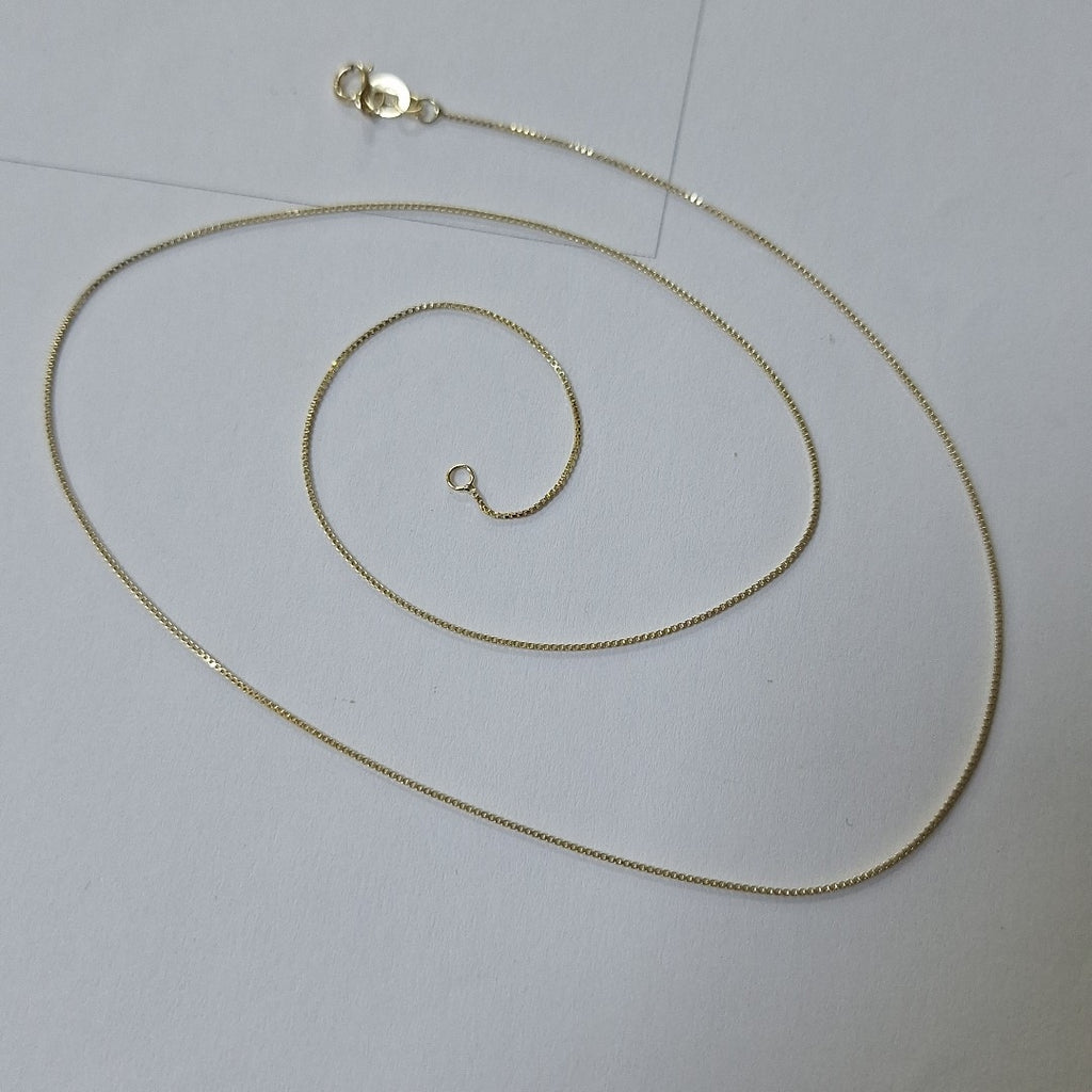 CADENA VENECIANO 14K 50 CM 1.6 GR (NUEVO)