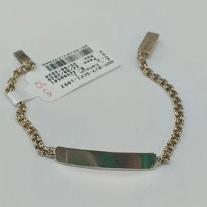 PULSERA ORO 10 K 3,50 GRMS (SEMINUEVO)