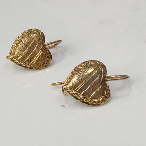 ARETES PAR ORO 10 K 1 GRMS (SEMINUEVO)