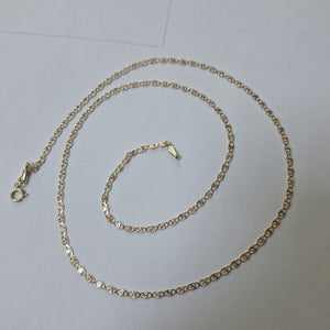 CADENAS TEJIDO GUCHI ORO 10K 55 CM 2.9 GR (NUEVO)