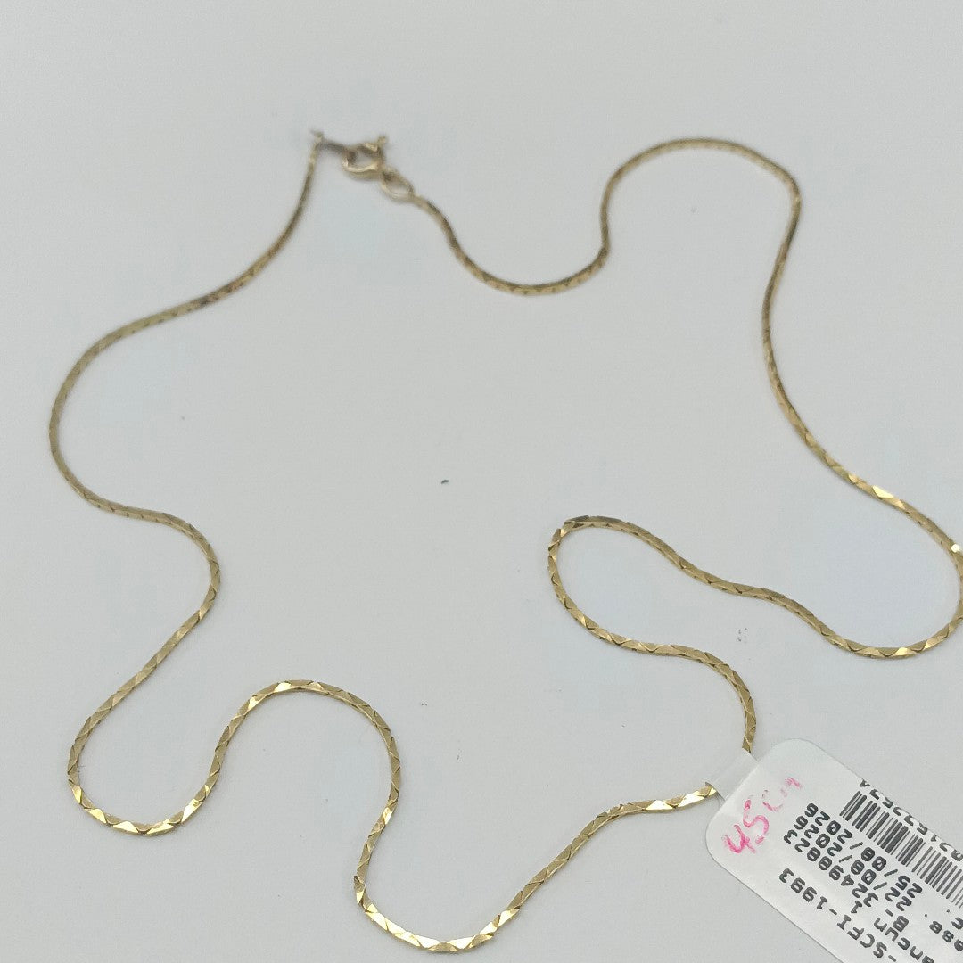 CADENA ORO 14 K 3,20 GRMS (SEMINUEVO)