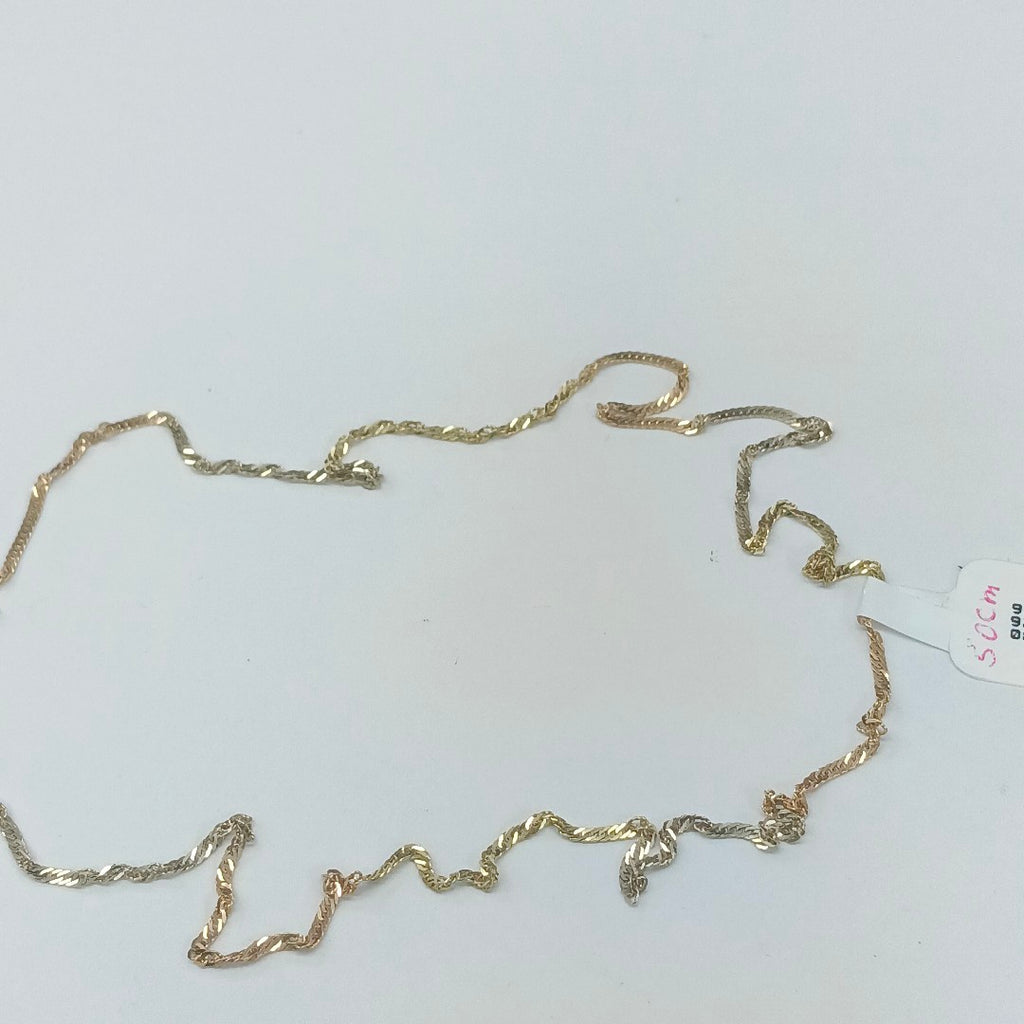 CADENA ORO 14 K 2.2 GRMS (SEMINUEVO)