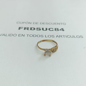 SOLITARIO ORO 10 K 1.8 GRMS (SEMINUEVO)