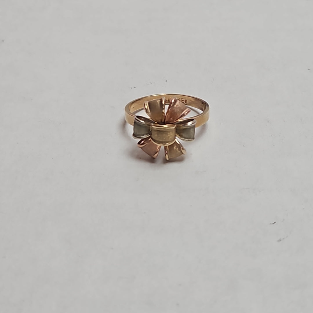 ANILLITO ORO, ORO COMBINADO 10 K 2.3 GRMS (SEMINUEVO)