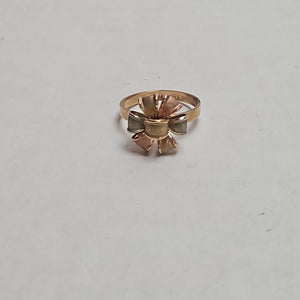 ANILLITO ORO, ORO COMBINADO 10 K 2.3 GRMS (SEMINUEVO)