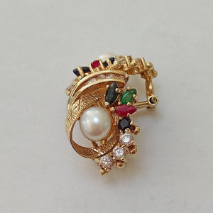 ARETES PAR ORO 8 K 5,70 GRMS (SEMINUEVO)