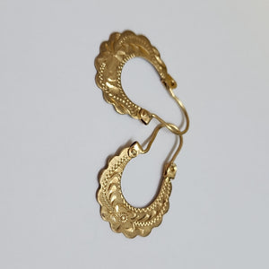 ARRACADAS PAR ORO 10 K 2,50 GRMS (SEMINUEVO)