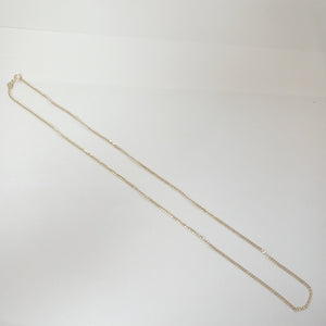 CADENAS TEJIDO BARBADA ORO 10K 55 CM 3.8 GR (NUEVO)