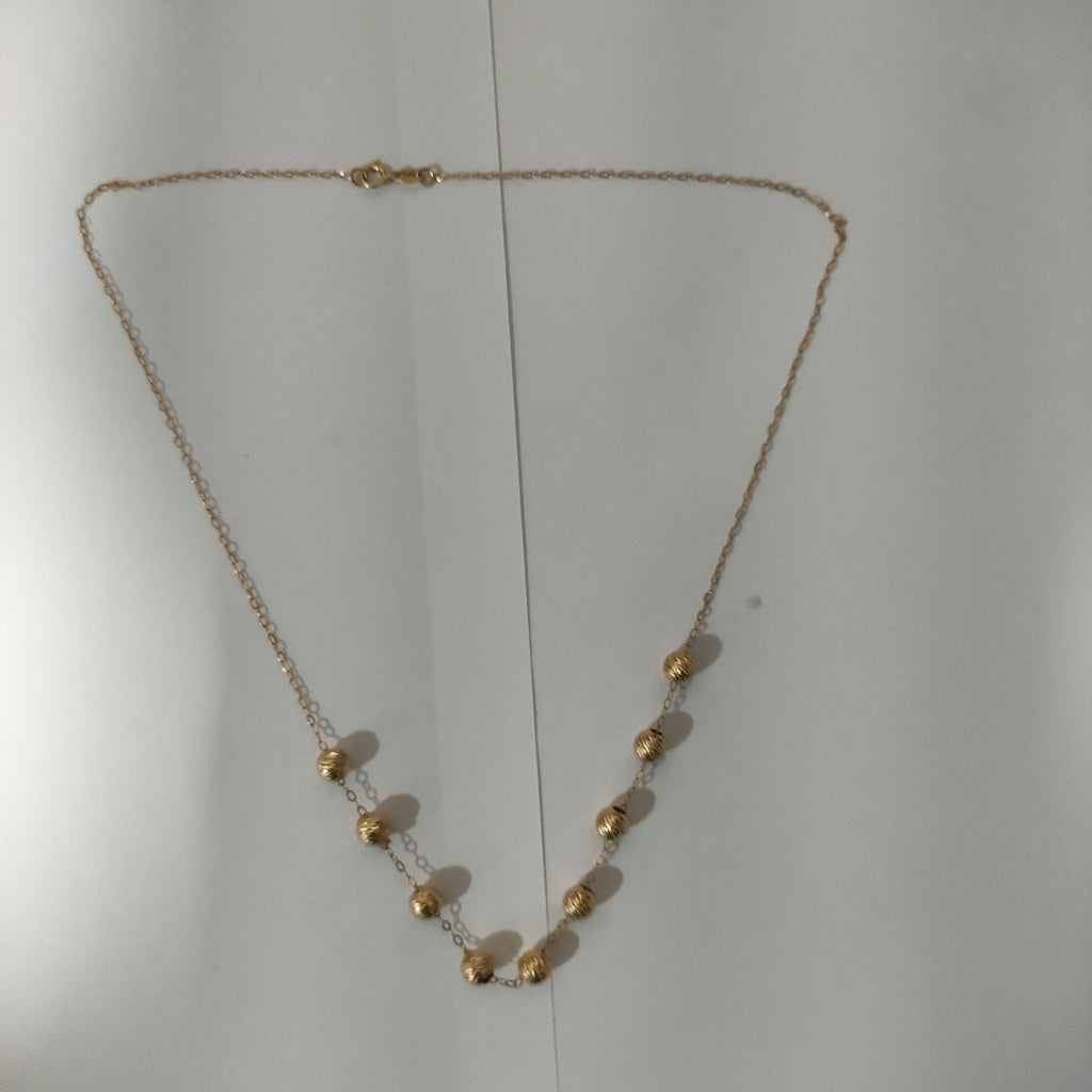 CADENA ORO 14 K 2.2 GRMS (SEMINUEVO)