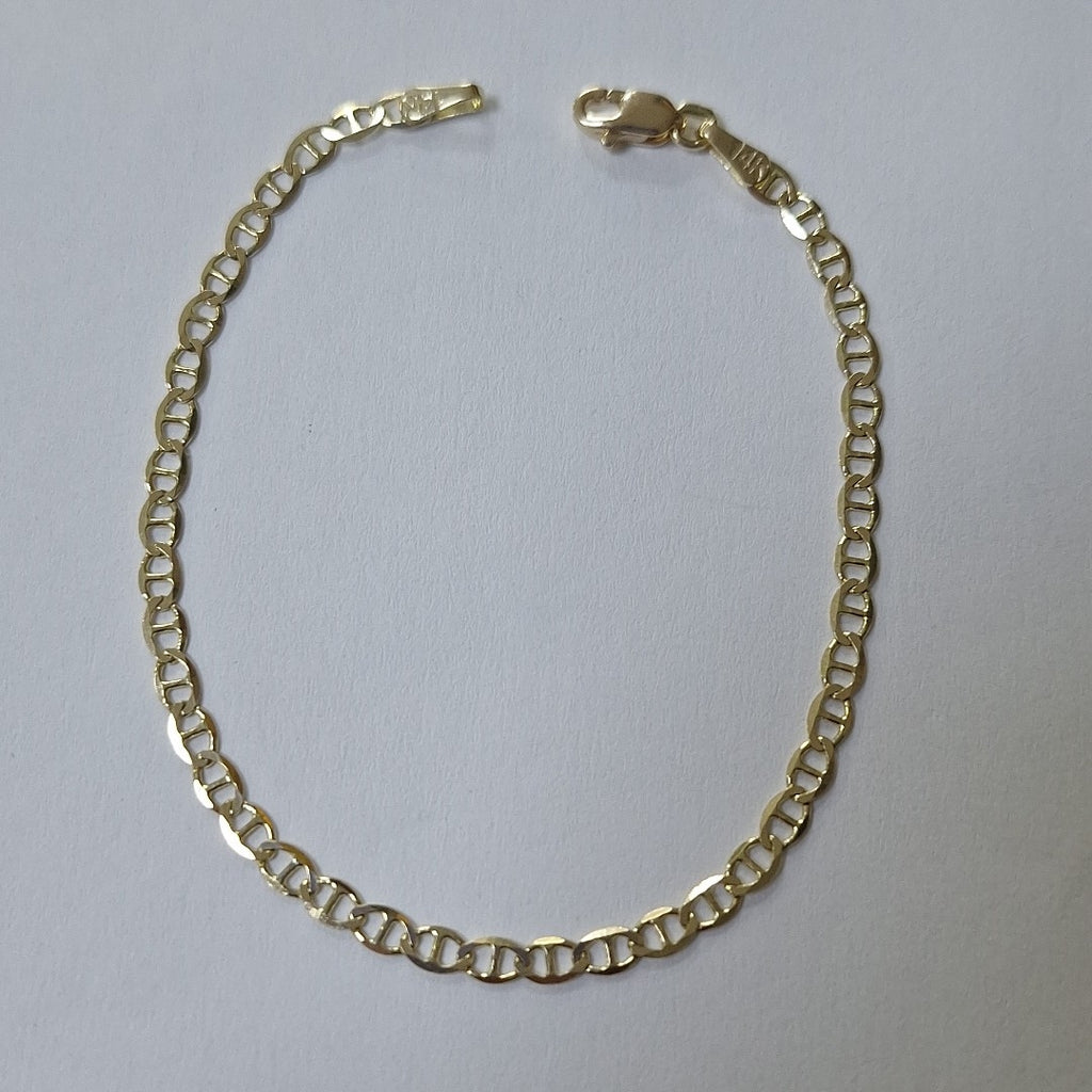 PULSERA GUCHI 14K 18 CM 2 GR (NUEVO)