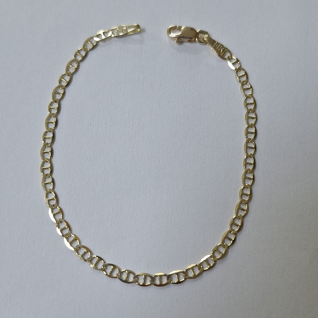PULSERA GUCHI 14K 18 CM 2 GR (NUEVO)