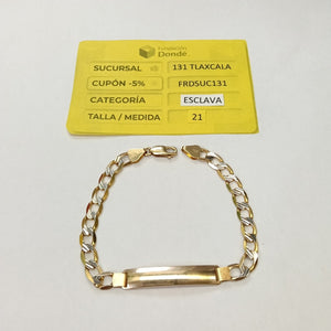 ESCLAVA ORO 10 K 13.2 GRMS (SEMINUEVO)