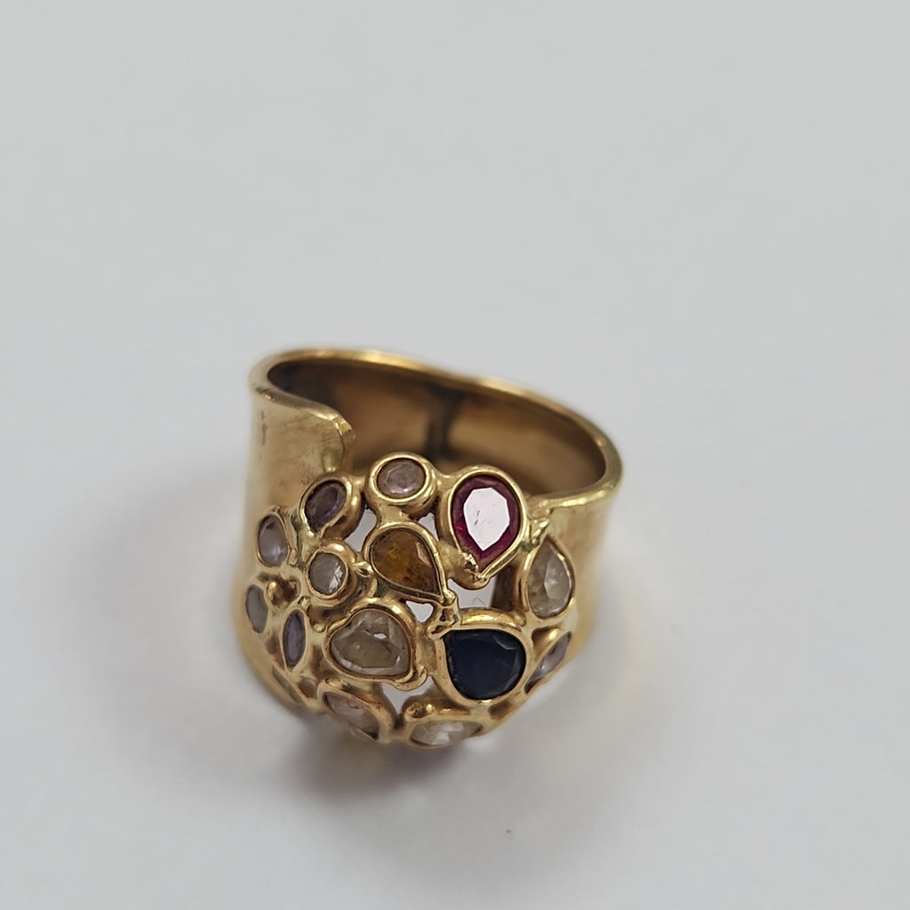 ANILLO ORO 14 K 4,70 GRMS (SEMINUEVO)