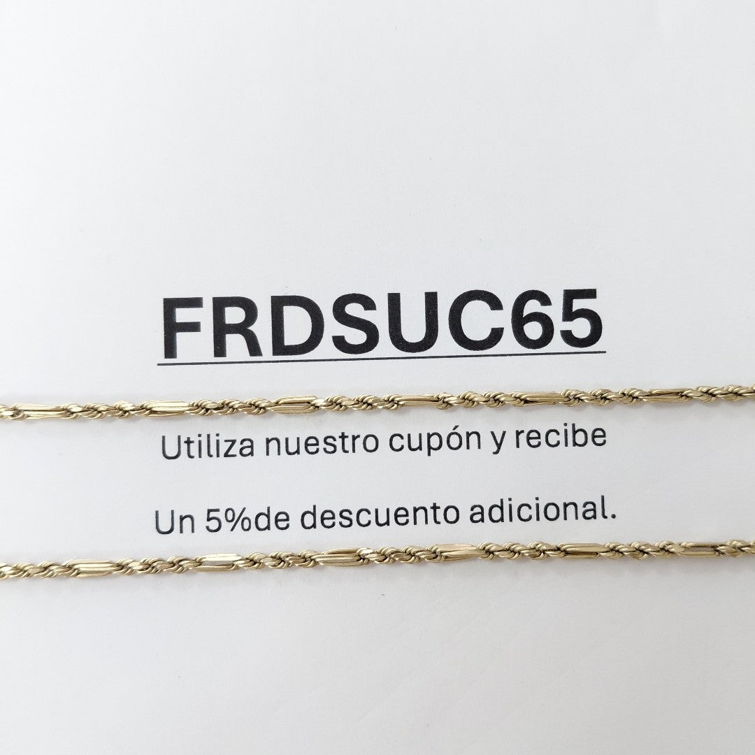 CADENA ORO 8 K 3.3 GRMS (SEMINUEVO)