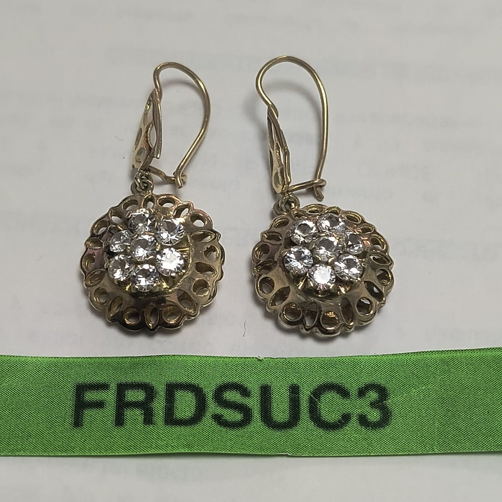 ARETES PAR ORO 10 K 5,80 GRMS (SEMINUEVO)
