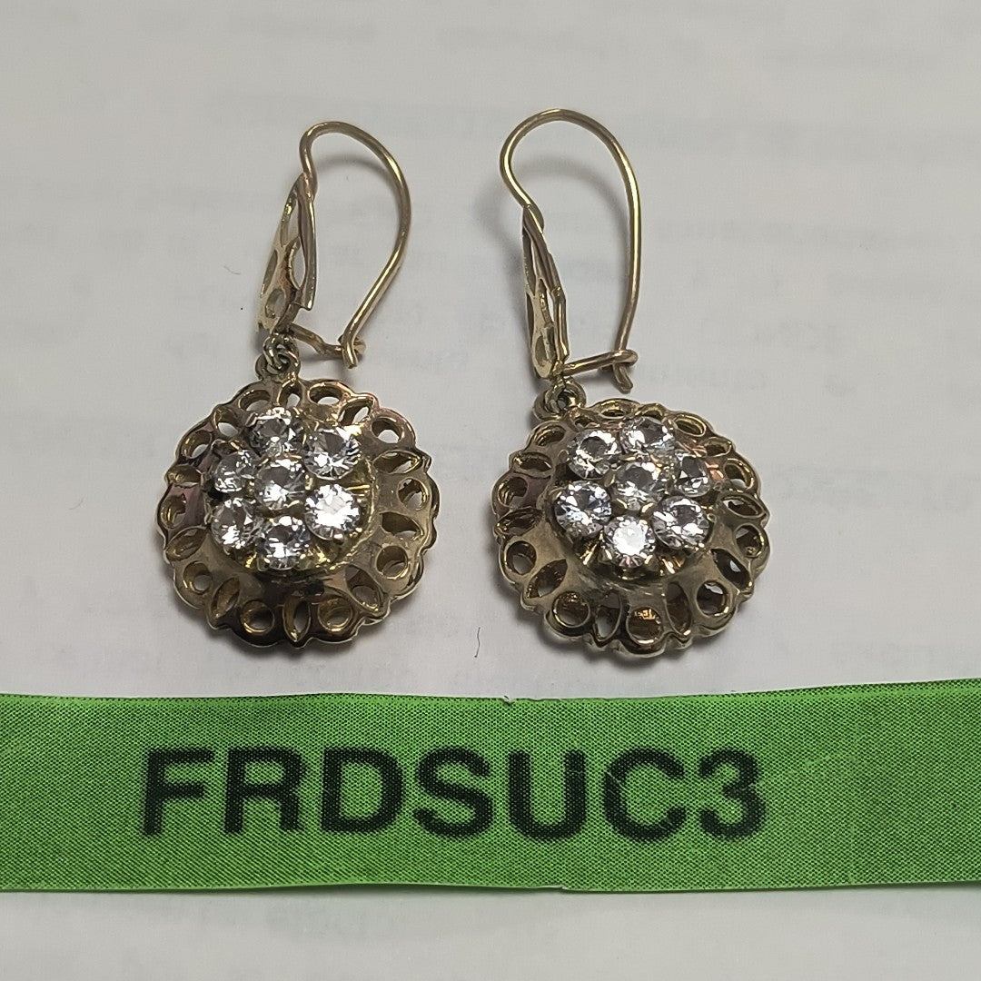 ARETES PAR ORO 10 K 5,80 GRMS (SEMINUEVO)