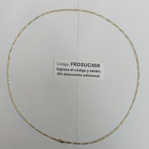 CADENA 3X1 14K 60 CM 5.4 GR (NUEVO)