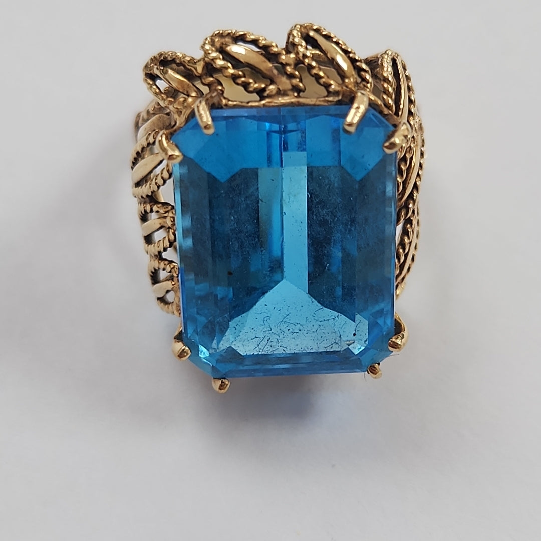 ANILLO ORO 10 K 8,70 GRMS (SEMINUEVO)