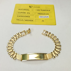 ESCLAVA ORO 10 K 13.2 GRMS (SEMINUEVO)
