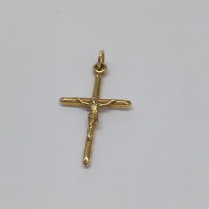 CRUCIFIJO ORO 14 K 1.1 GRMS (SEMINUEVO)