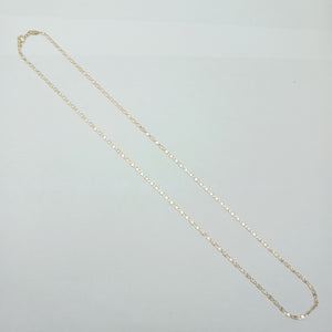 CADENAS TEJIDO GUCHI ORO 10K 55 CM 2.9 GR (NUEVO)