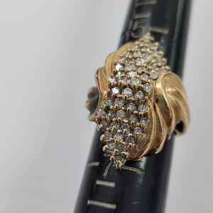 ANILLO ORO 10 K 7,40 GRMS (SEMINUEVO)