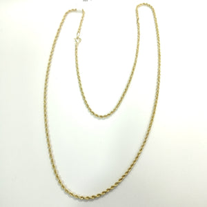 CADENA ORO 10 K 2,50 GRMS (SEMINUEVO)