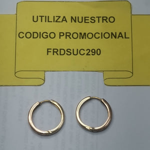 ARETES PAR ORO 10 K 1.9 GRMS (SEMINUEVO)