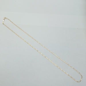 CADENAS TEJIDO GUCHI ORO 10K 55 CM 2.9 GR (NUEVO)