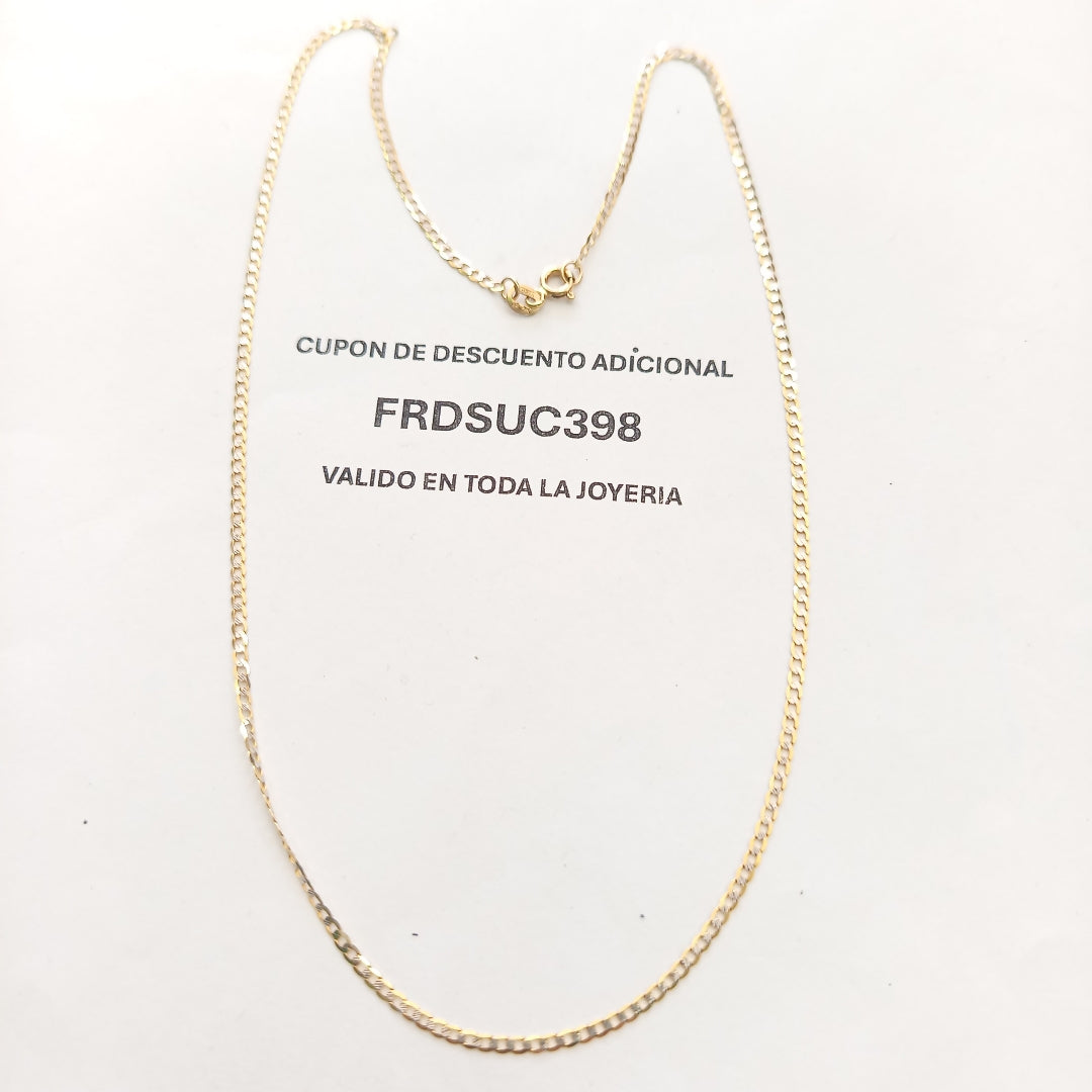 CADENA ORO 14 K 2.4 GRMS (SEMINUEVO)