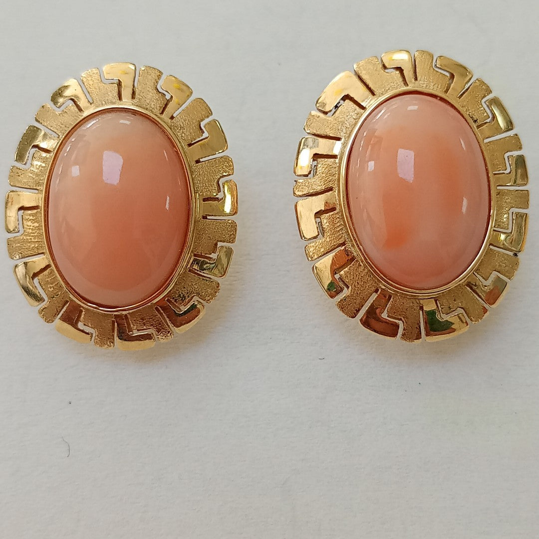ARETES PAR ORO 14 K 6,40 GRMS (SEMINUEVO)