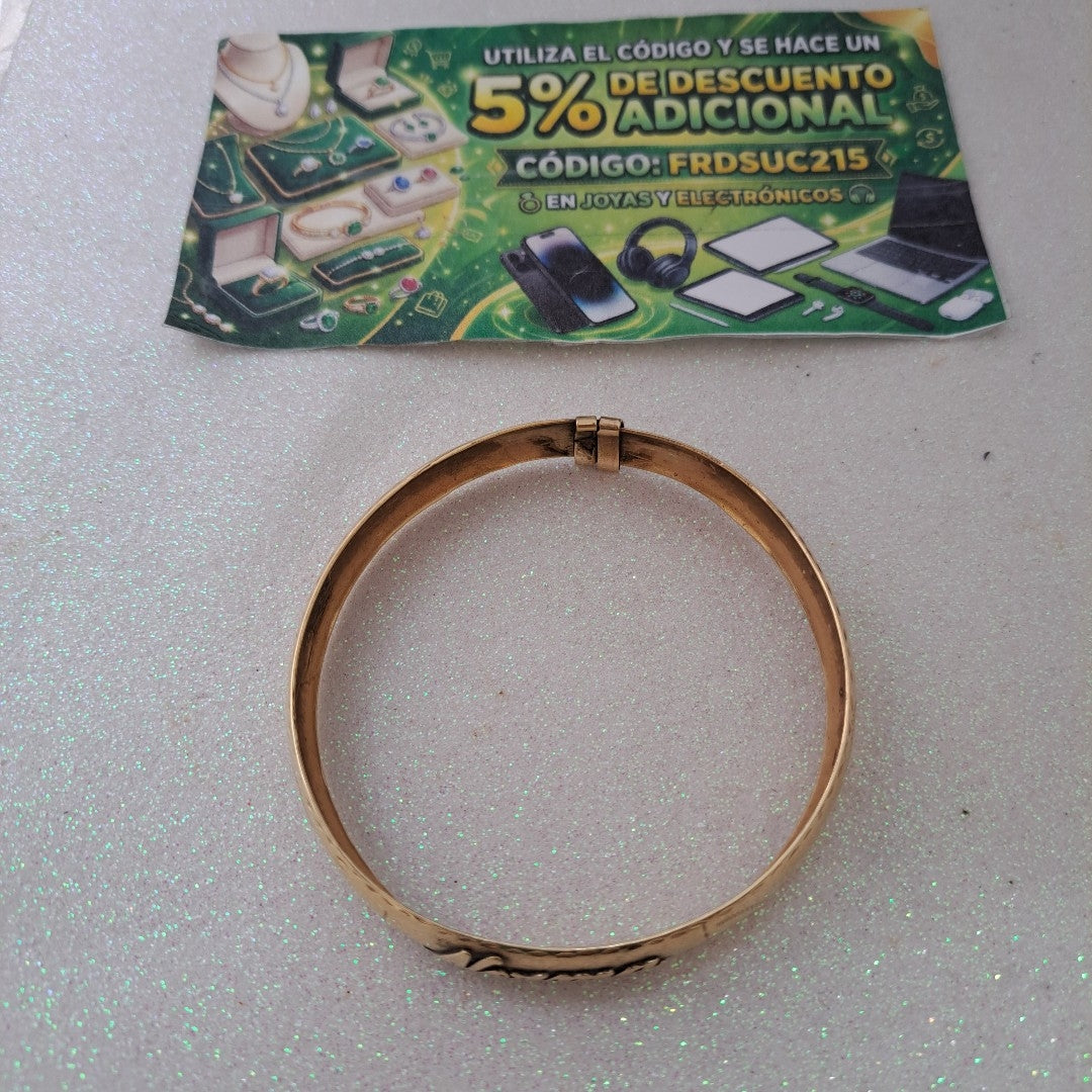 BRAZALETE ORO 10 K 17.3 GRMS (SEMINUEVO)