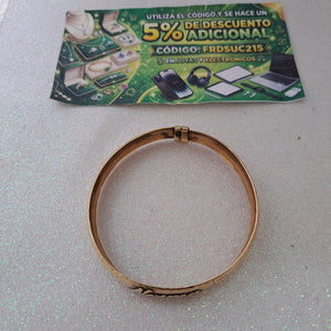 BRAZALETE ORO 10 K 17.3 GRMS (SEMINUEVO)