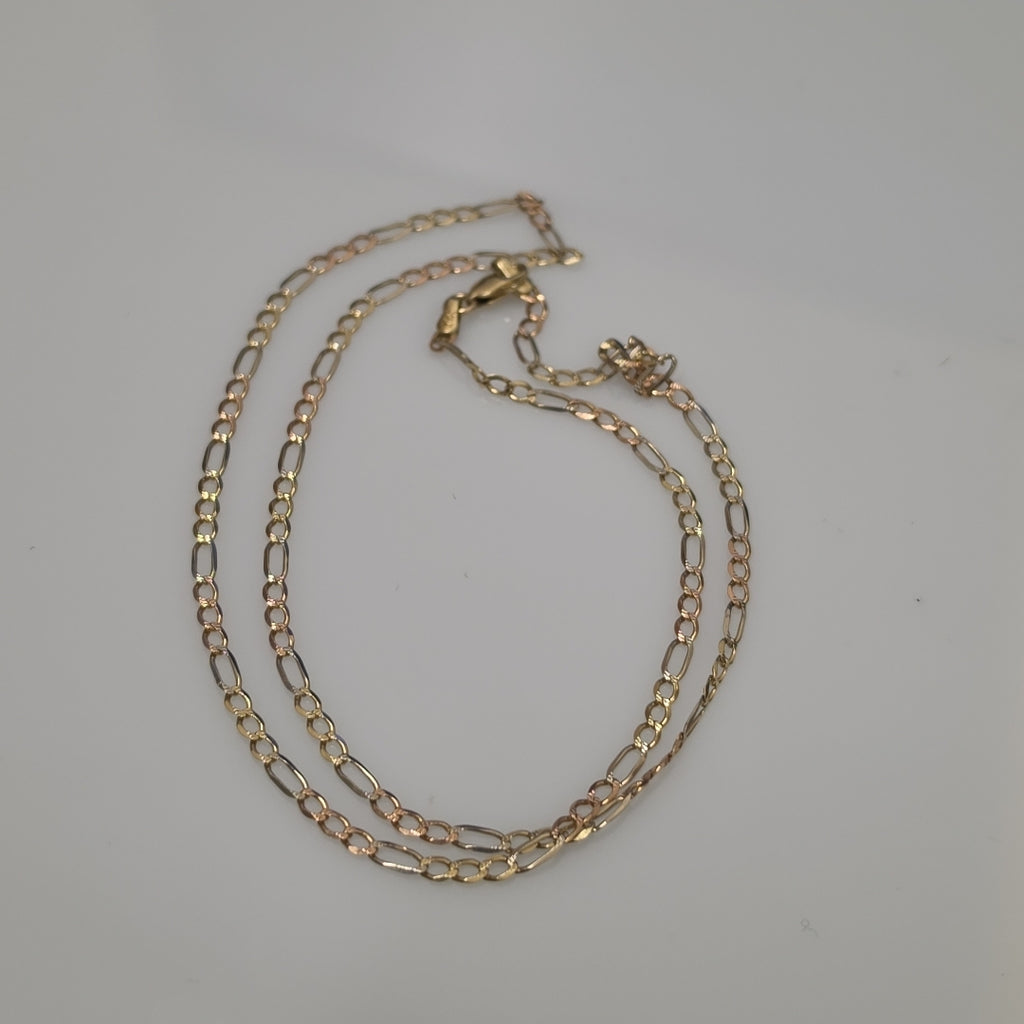 CADENA ORO COMBINADO 14 K 3,80 GRMS (SEMINUEVO)