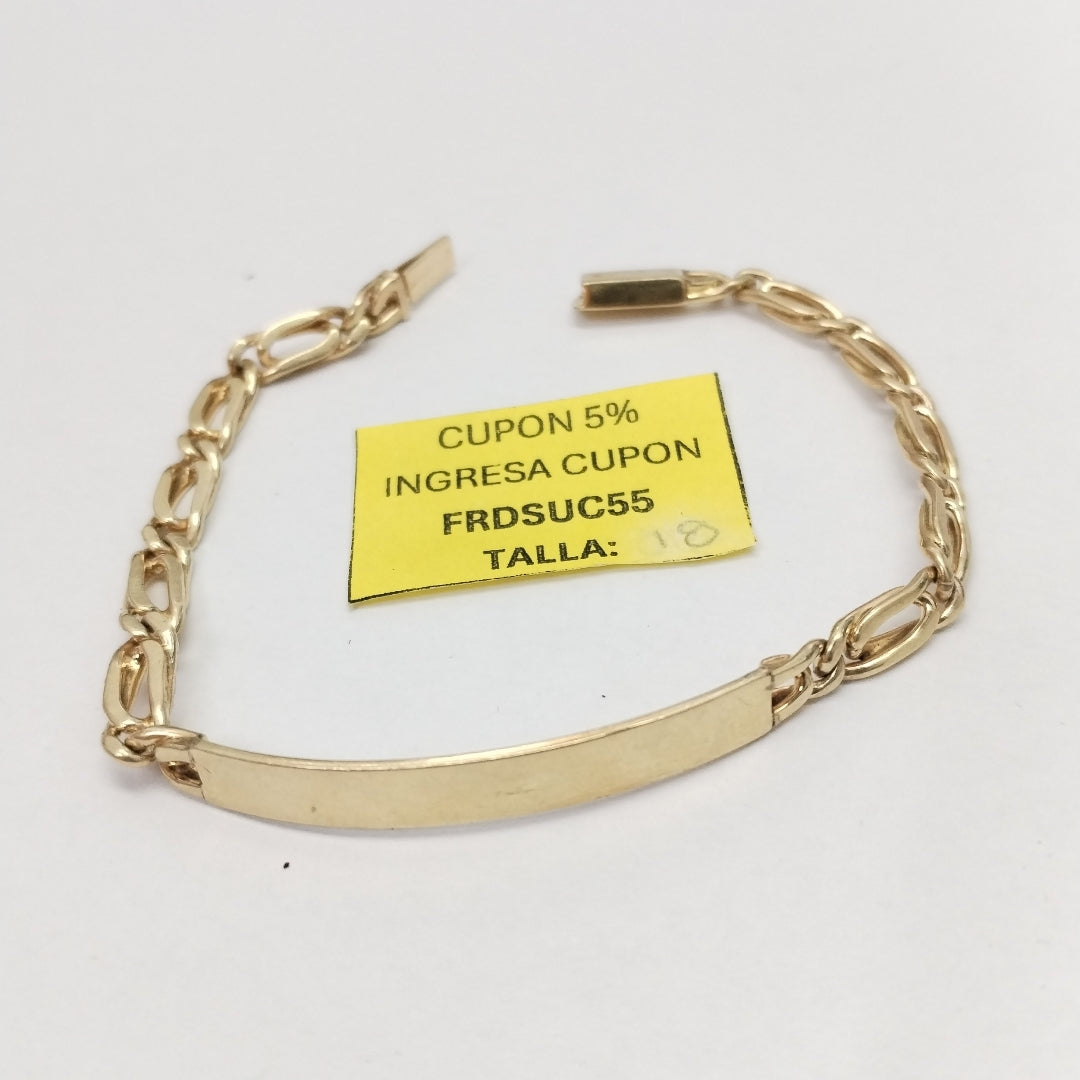ESCLAVA ORO 14 K 12.3 GRMS (SEMINUEVO)
