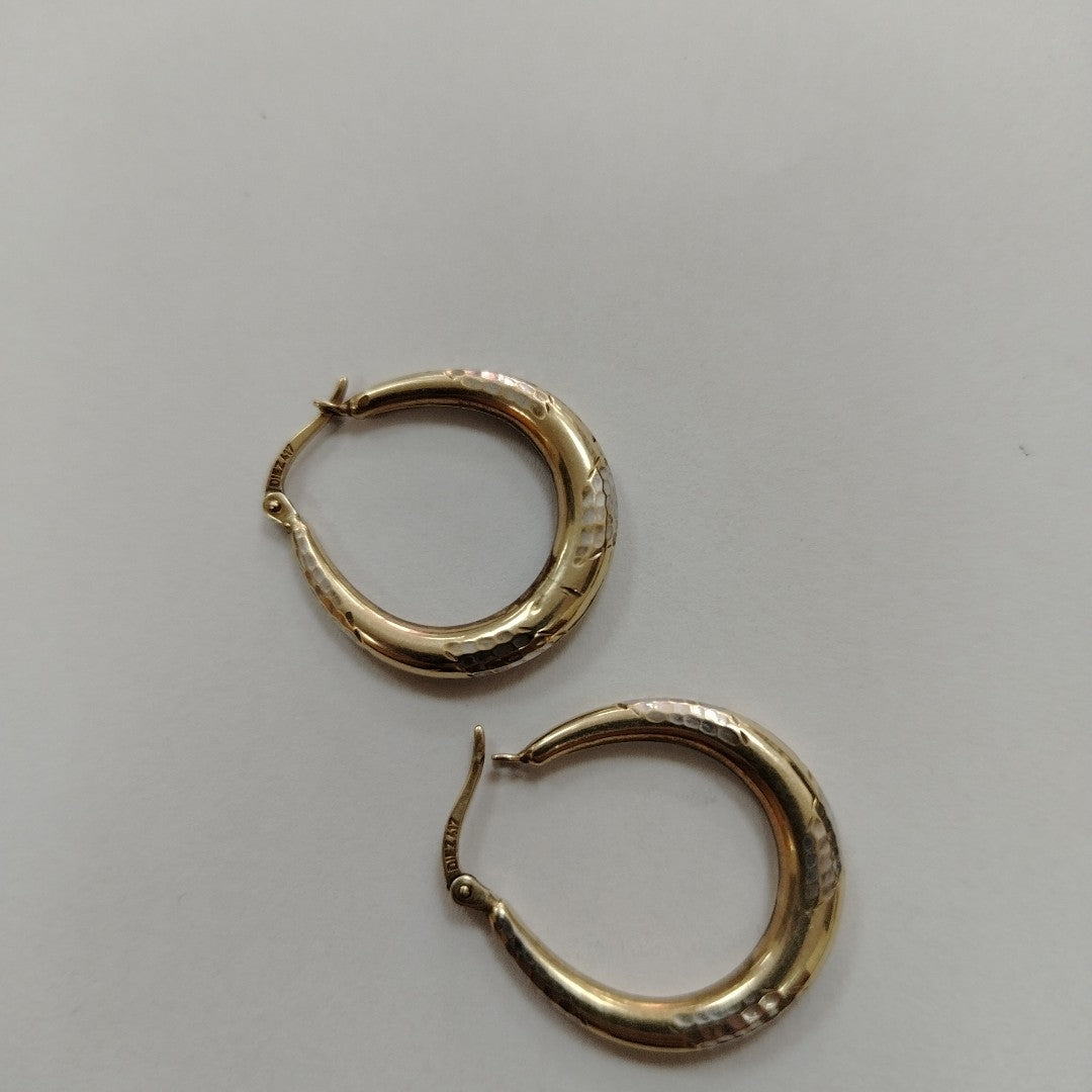 ARRACADAS PAR ORO 10 K 2 GRMS (SEMINUEVO)