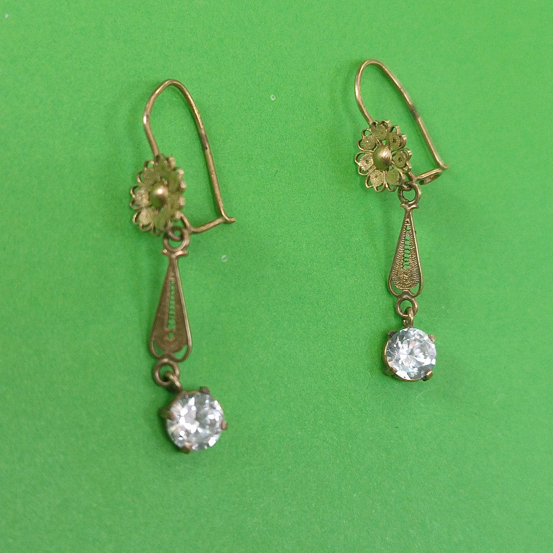ARETES PAR ORO 8 K 2,30 GRMS (SEMINUEVO)