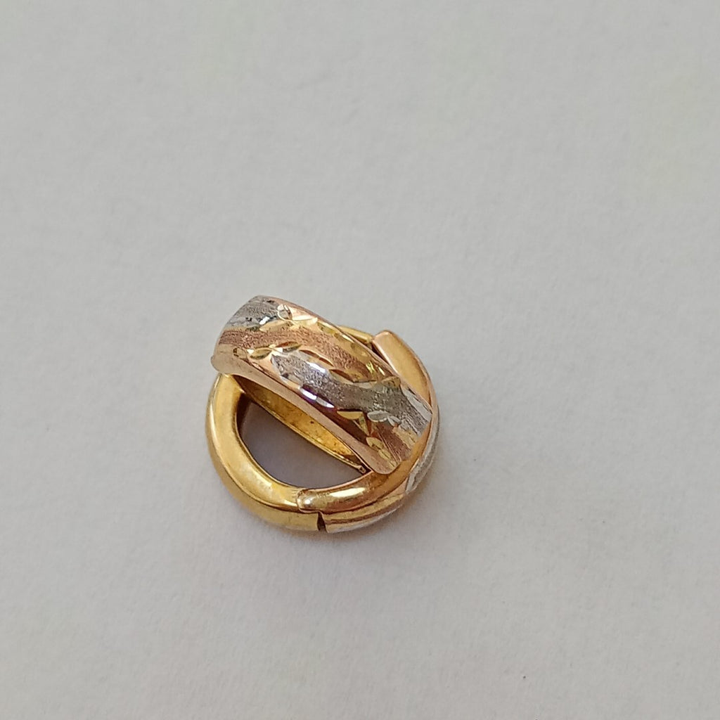 ARRACADAS PAR ORO 10 K 1.8 GRMS (SEMINUEVO)