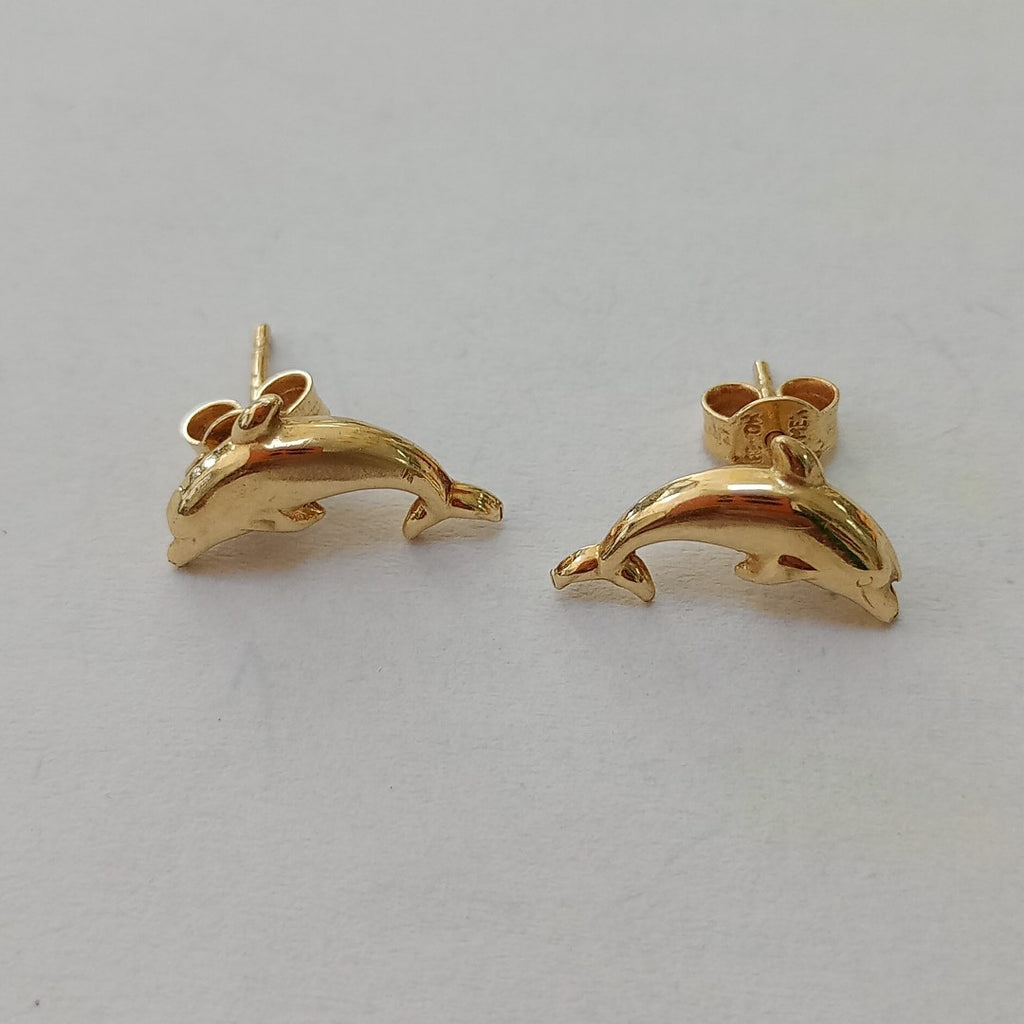 BROQUELES PAR ORO 14 K 1.2 GRMS (SEMINUEVO)