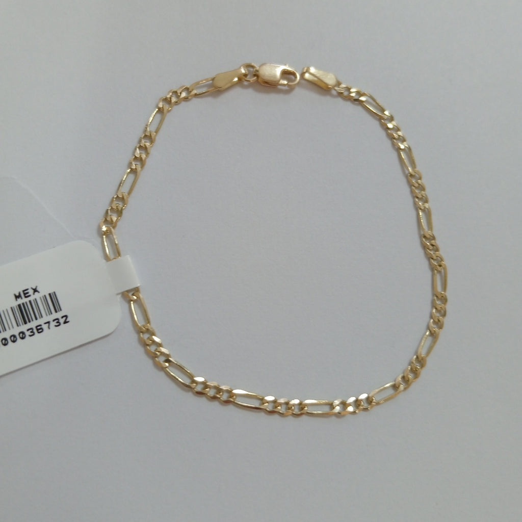 PULSERA 3X1 14K 18 CM 2 GR (NUEVO)